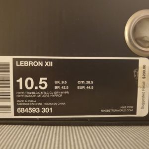 Lebron Size 10.5 Brand New